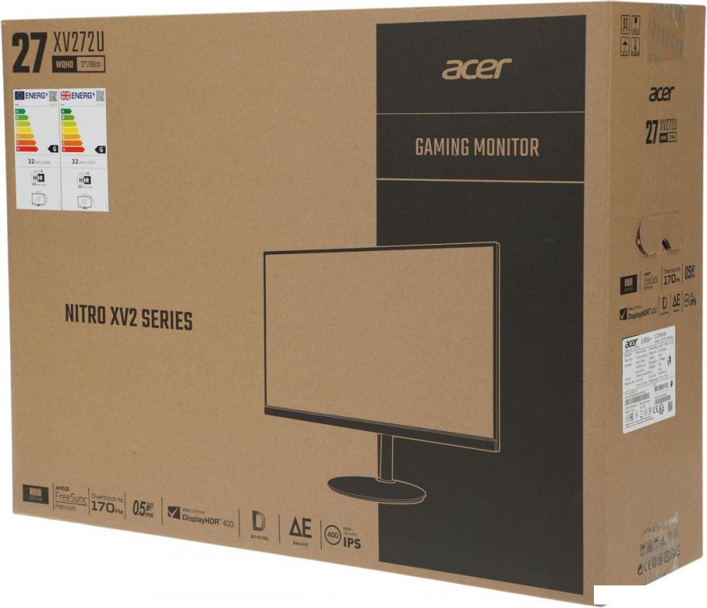 Игровой монитор Acer Nitro XV272UV3bmiiprx UM.HX2EE.307