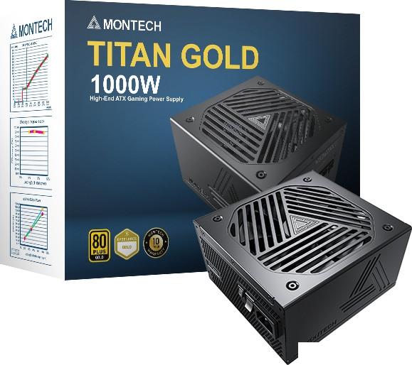 Блок питания Montech Titan Gold 1000W