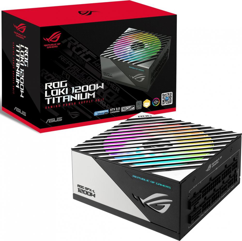 Блок питания ASUS ROG Loki SFX-L 1200W Titanium ROG-LOKI-1200T-SFX-L-GAMING