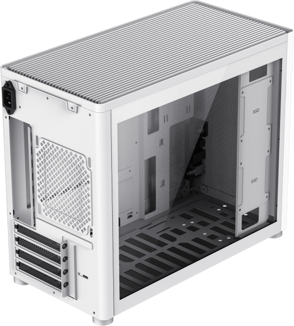 Корпус GameMax Spark Full White