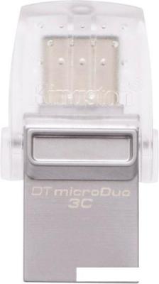 USB Flash Kingston DataTraveler microDuo 3C 128GB [DTDUO3C/128GB]