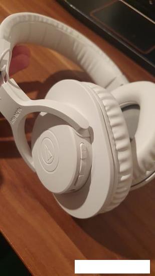 Наушники и гарнитуры Audio-Technica ATH-M20xBT (белый)