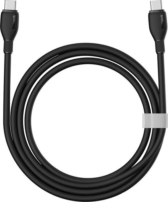 Кабель Baseus Pudding Series Fast Charging Cable 100W USB Type-C - USB Type-C (1.2 м, черный)