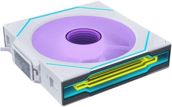 Вентилятор для корпуса Lian Li Uni Fan SL-INF 120 Wireless Reverse 12RSLIN1W1W G99.12RSLIN1W1W.R0