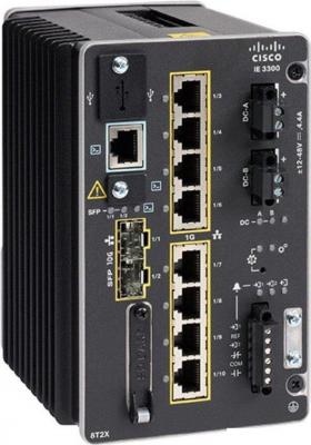 Управляемый коммутатор 2-го уровня Cisco IE-3300-8P2S-E