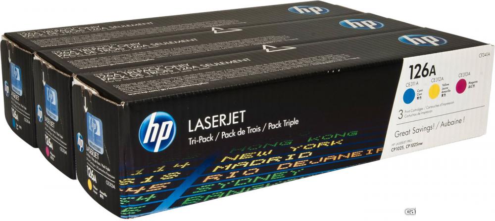 Картридж HP 126A (CF341A)