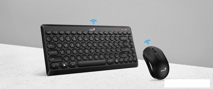 Наборы периферии Genius LuxeMate Q8000 (черный)