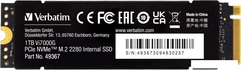 SSD Verbatim Vi7000G 1TB 49367