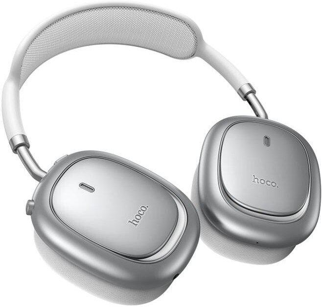 Наушники Hoco W68 (серебристый)