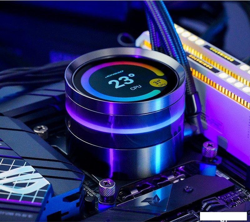 Жидкостное охлаждение для процессора Jonsbo TF2-360SC (черный)