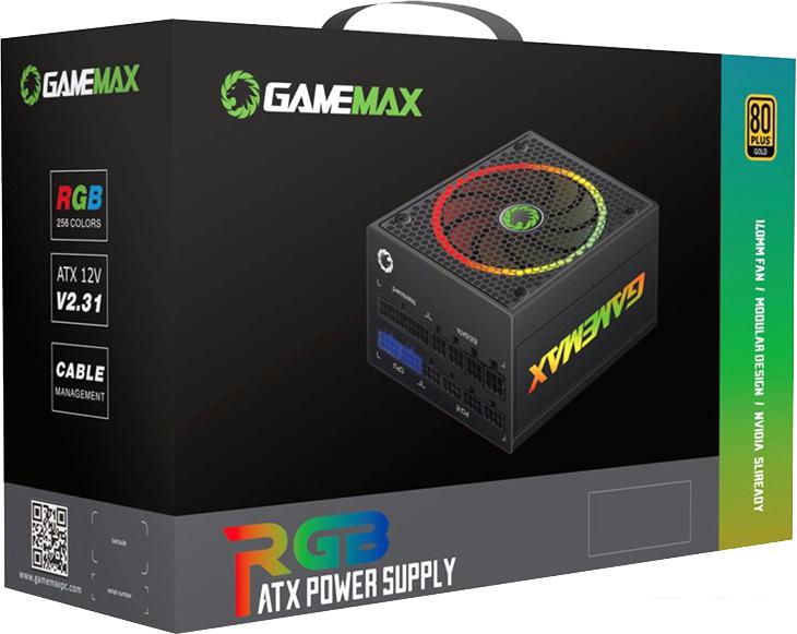 Блок питания GameMax RGB-550