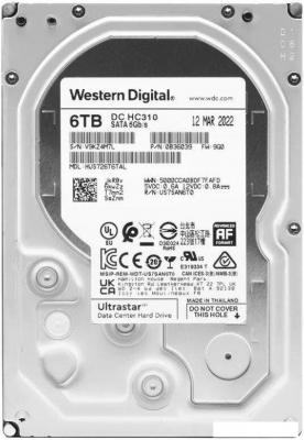 Жесткий диск WD DC HC310 6TB HUS726T6TAL4200