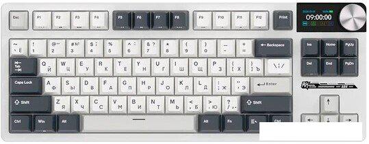 Клавиатура Royal Kludge S85 White Night (RK Cloud)