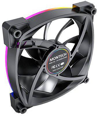 Комплект вентиляторов для корпуса Montech AX120 PWM 3 IN 1 (черный)