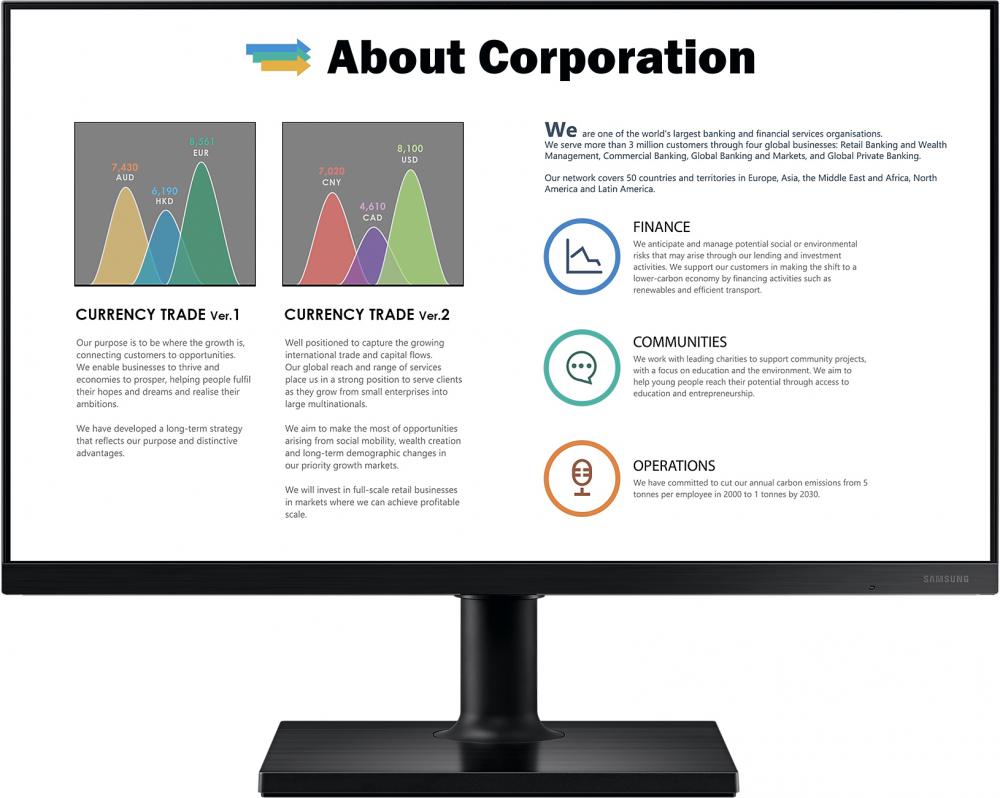 Монитор Samsung LF27T450FQRXEN Монитор Samsung LF27T450FQRXEN
