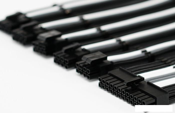 Кабель Qingsea Colorful MOD Extansion Combo QHM-0801 (черный/серый/белый)