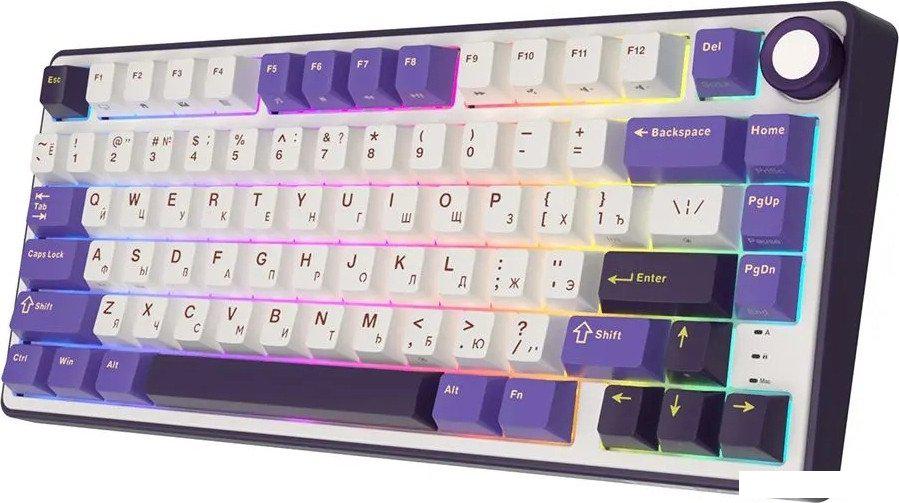 Клавиатура Royal Kludge R75 RGB Blackberry (RK Brown)