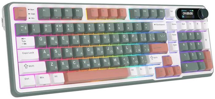 Клавиатура Royal Kludge RK-S98 RGB Camping (RK Chartreuse)