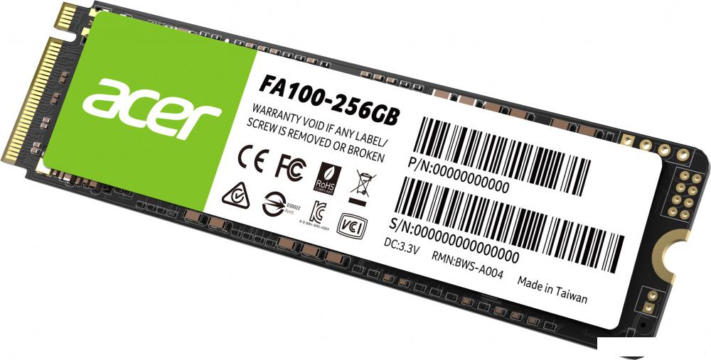 SSD Acer FA100 256GB BL.9BWWA.118 SSD Acer FA100 256GB BL.9BWWA.118