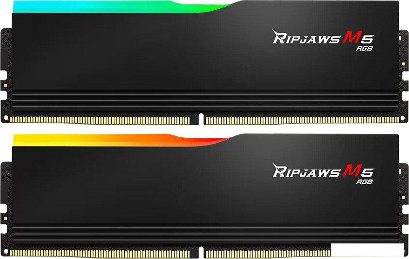 Оперативная память G.Skill Ripjaws M5 RGB 2x48ГБ DDR5 5200 МГц F5-5200J4040A48GX2-RM5RK