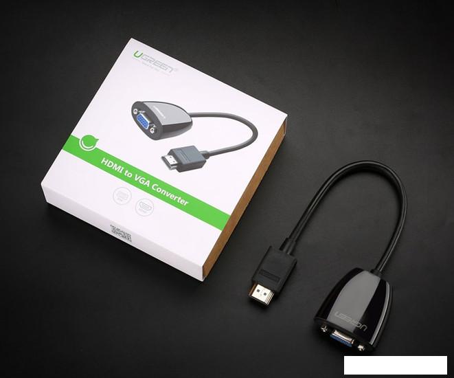 Адаптер Ugreen MM105 40253 VGA - HDMI