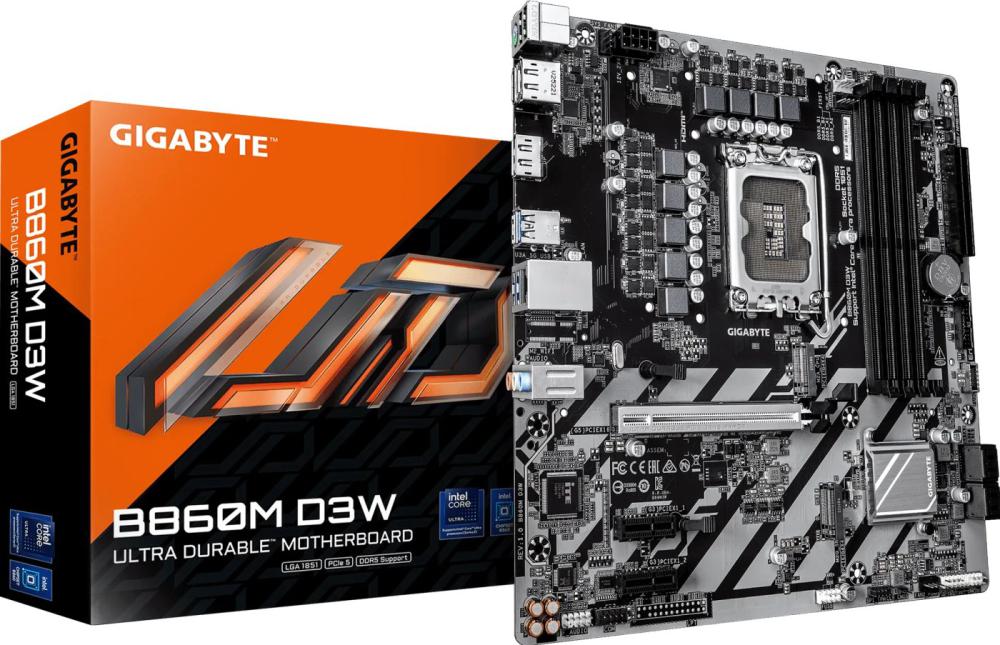 Материнские платы Gigabyte B860M D3W