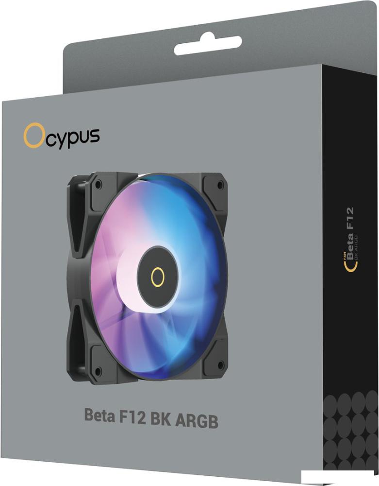 Вентилятор для корпуса Ocypus Beta F12 BK ARGB Beta-F12-BK1AM00X-GL