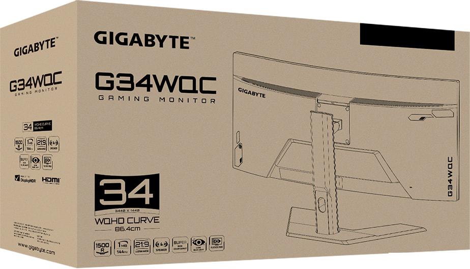 Игровой монитор Gigabyte G34WQC Игровой монитор Gigabyte G34WQC