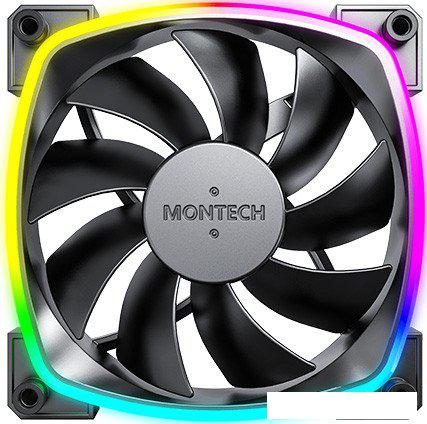 Комплект вентиляторов для корпуса Montech AX120 PWM 3 IN 1 (черный)