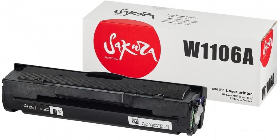 Картридж Sakura Printing SAW1106A (аналог HP W1106A)