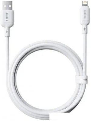Кабель Baseus Silky Series Fast Charging Cable USB Type-A - Lightning (2 м, белый)