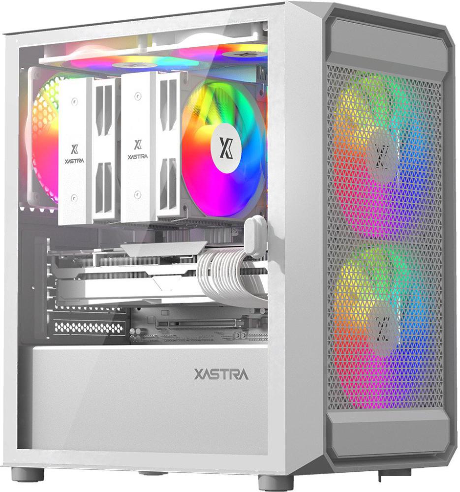 Корпус XASTRA A303M 3ARGB (белый)