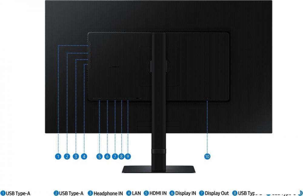 Монитор Samsung ViewFinity S6 S60UD LS32D604UAIXCI Монитор Samsung ViewFinity S6 S60UD LS32D604UAIXCI