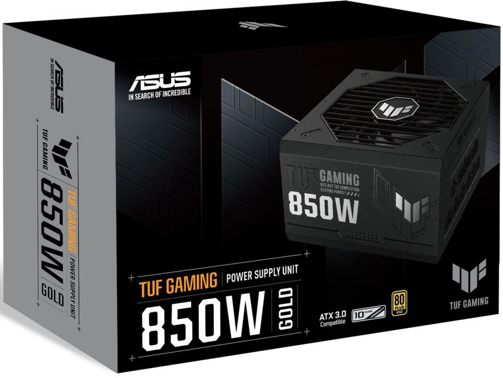 Блок питания ASUS TUF Gaming 850W Gold TUF-GAMING-850G