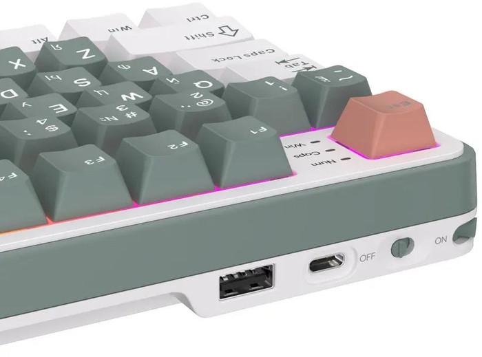 Клавиатура Royal Kludge RK-S98 RGB Camping (RK Chartreuse)