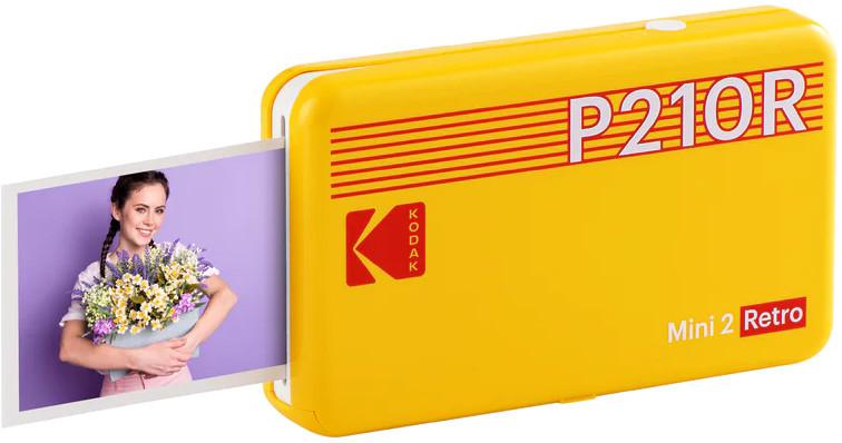 Мобильный фотопринтер Kodak Mini 2 Retro P210R Y Мобильный фотопринтер Kodak Mini 2 Retro P210R Y
