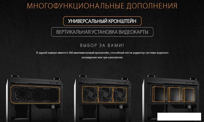 Корпус ASUS TUF Gaming GT502 (черный)