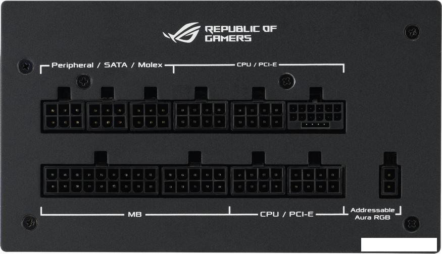 Блок питания ASUS ROG Strix 1000W Gold Aura Edition ROG-STRIX-1000G-AURA-GAMING