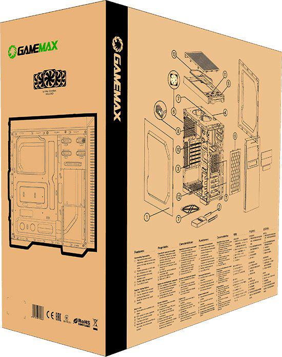 Корпус GameMax Dark Silent