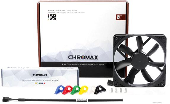 Системы охлаждения Noctua NF-S12A PWM Chromax