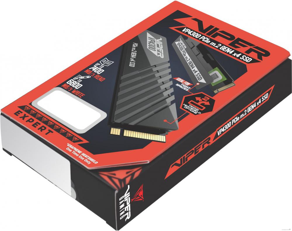 SSD Patriot Viper VP4300 2TB VP4300-2TBM28H SSD Patriot Viper VP4300 2TB VP4300-2TBM28H