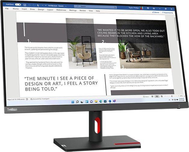Монитор Lenovo ThinkVision S27i-30 63DFKAT4EU