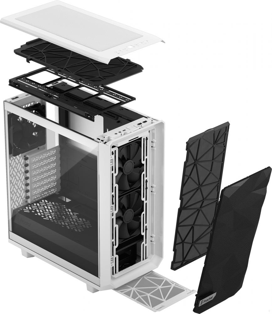 Корпус Fractal Design Meshify 2 Compact Clear Tempered Glass FD-C-MES2C-05