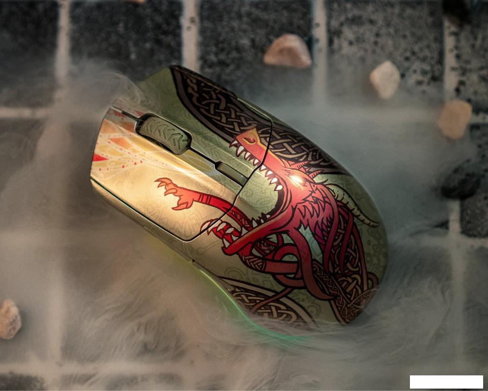 Игровая мышь SteelSeries Wireless Gaming CS2 Dragon Lore Edition