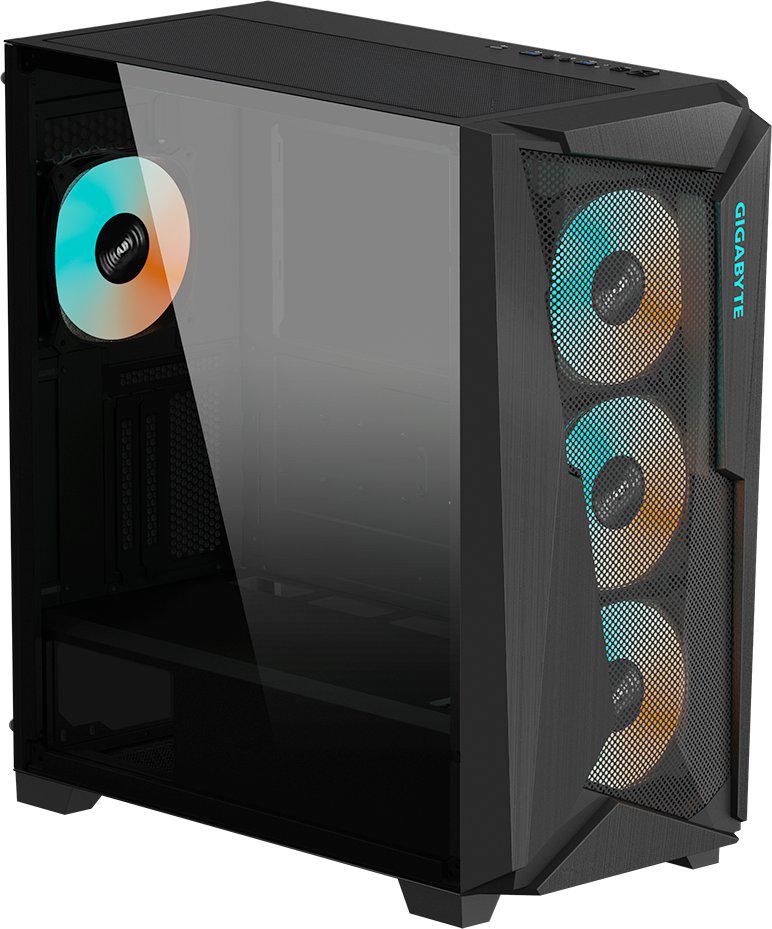 Корпус Gigabyte C301 Glass (черный)