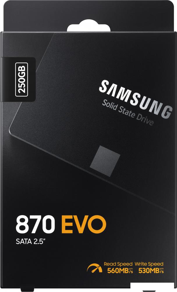 SSD Samsung 870 Evo 250GB MZ-77E250BW SSD Samsung 870 Evo 250GB MZ-77E250BW