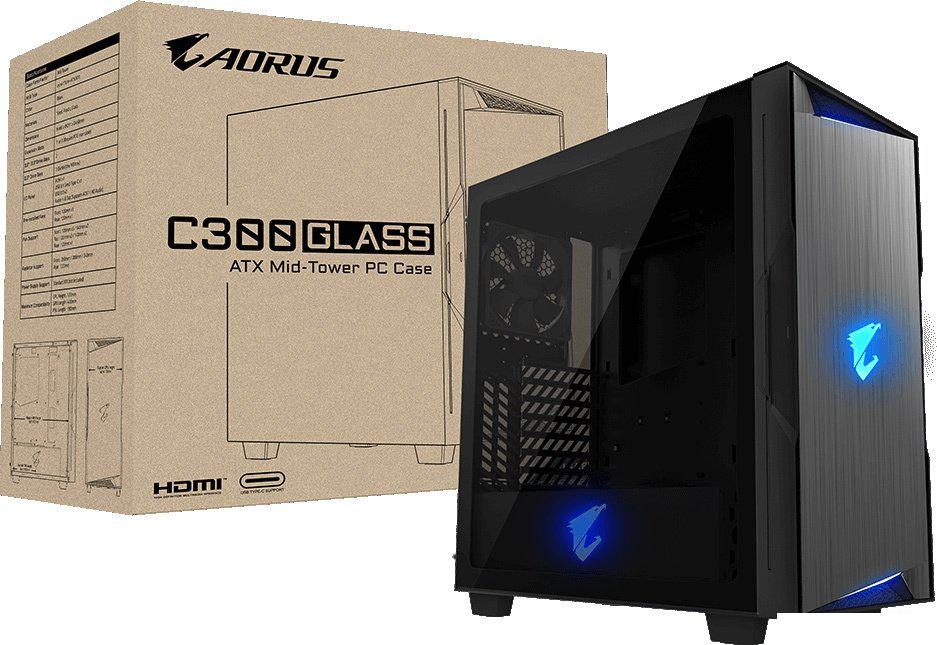 Корпус Gigabyte Aorus C300 Glass