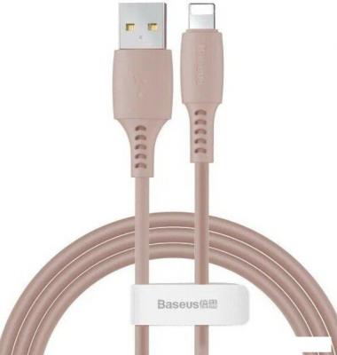 Кабель Baseus CALDC-04 USB Type-A - Lightning (1.2 м, розовый)