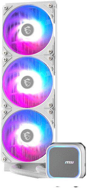 Система жидкостного охлаждения для процессора MSI MAG CoreLiquid A13 360 (белый)