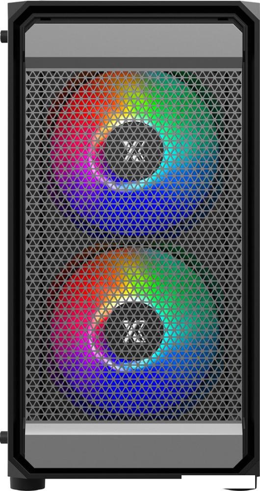 Корпус XASTRA A303M 3FRGB (черный)